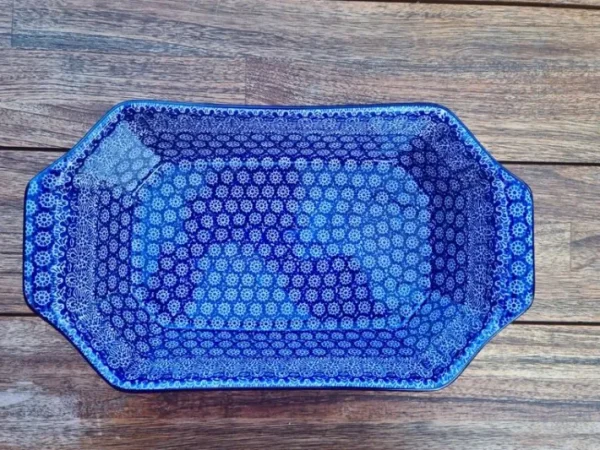 Auflaufform, 36 x 21,5 x 9 cm, 3900 ml, Lace^Bunzlauer Keramik New