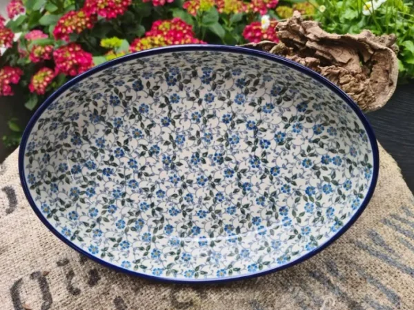 Auflaufform, 30,5 x 21,5 x 5 cm, 2100 ml, Summer Wind, BSN J-1595^Bunzlauer Keramik Discount