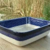 Auflaufform, 25 x 19 x 7 cm, 2000 ml, Unikat 18, BSN m-1082^Bunzlauer Keramik Online