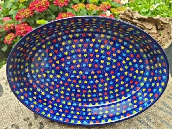 Auflaufform, 28 x 20 x 6 cm, 1800 ml, Träume, BSN A-1078^Bunzlauer Keramik Discount