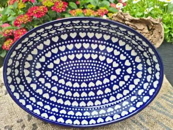 Auflaufform, 28 x 20 x 6 cm, 1800 ml, Ich dich auch BSN J-3494^Bunzlauer Keramik Clearance