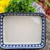 Auflaufform, 32 x 27 x 4 cm, 2900 ml, White Valentine, BSN R-019^Bunzlauer Keramik Discount