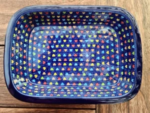 Auflaufform, 27 x 19 x 5 cm, 1500 ml, Träume, BSN A-1008^Bunzlauer Keramik Hot