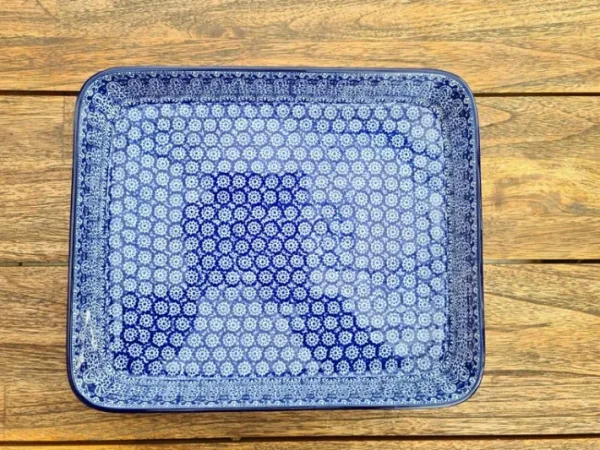 Auflaufform, 32 x 27 x 4 cm, 2900 ml, Lace^Bunzlauer Keramik Online