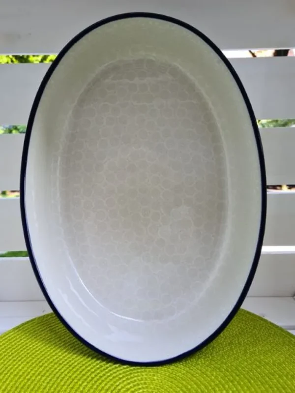Auflaufform, 35 x 26 x 6,5 cm, 3200 ml, White Lace^Bunzlauer Keramik Outlet