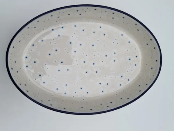 Auflaufform, 35 x 26 x 6,5 cm, 3200 ml, Little Gem^Bunzlauer Keramik Online