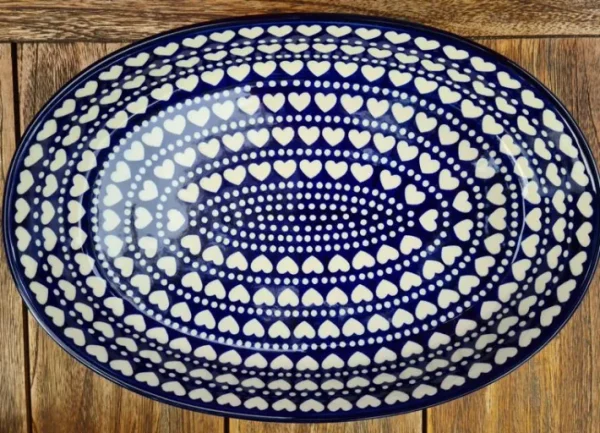 Auflaufform, 35 x 26 x 6,5 cm, 3200 ml, Ich dich auch, BSN J-3492^Bunzlauer Keramik Hot