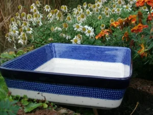 Auflaufform, 32,5 x 27 x 8 cm, 4500 ml, Unikat 18, BSN m-1088^Bunzlauer Keramik Outlet
