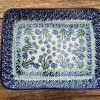 Auflaufform, 25 x 19 x 4 cm, 1500 ml, Forget me not, BSN J-4736^Bunzlauer Keramik Clearance