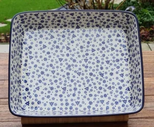 Auflaufform, 29 x 23 x 7 cm, 3000 ml Tradition 12 - Bunzlauer Porzellan - BSN 0446^Bunzlauer Keramik New