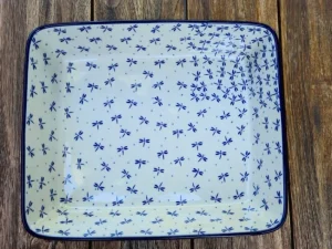Auflaufform, 32,5 x 27 x 8 cm, Damselfly, BSN A-0848^Bunzlauer Keramik Hot
