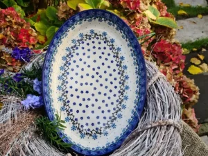 Auflaufform, 30,5 x 21,5 x 5 cm, Fleur Delicate, BSN J-1868^Bunzlauer Keramik Sale