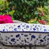 Auflaufform, 36 x 21,5 x 9 cm, Flower Festival^Bunzlauer Keramik Sale