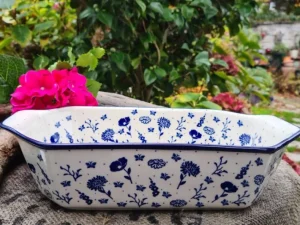 Auflaufform, 36 x 21,5 x 9 cm, Flower Festival^Bunzlauer Keramik Sale