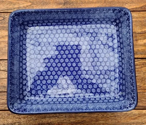 Auflaufform, 29 x 23 x 7 cm, Lace^Bunzlauer Keramik Hot