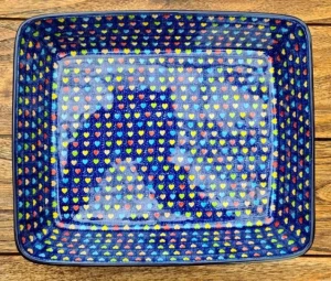 Auflaufform, 32,5 x 27 x 8 cm, Träume, BSN A-1083^Bunzlauer Keramik Online