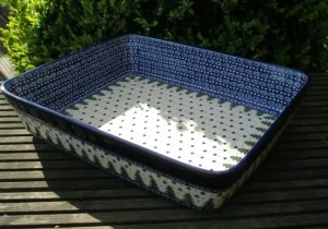 Auflaufform, 29 x 23 x 7 cm, Unikat 57, BSN S-039^Bunzlauer Keramik Clearance