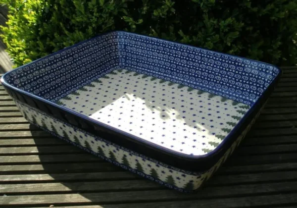Auflaufform, 29 x 23 x 7 cm, Unikat 57, BSN S-039^Bunzlauer Keramik Clearance
