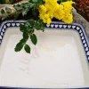 Auflaufform, 32,5 x 27 x 8 cm, White Valentine, BSN R-020^Bunzlauer Keramik Clearance