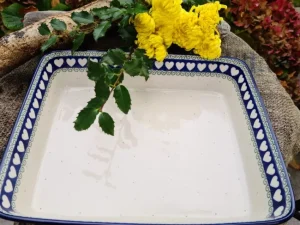 Auflaufform, 32,5 x 27 x 8 cm, White Valentine, BSN R-020^Bunzlauer Keramik Clearance