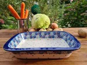Auflaufform klein, 25 x 18 x 5 cm, 1000 ml, Tradition 35, BSN A-1281^Bunzlauer Keramik Sale