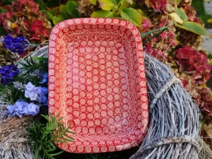 Auflaufform klein, 25 x 18 x 5 cm, Dekor 2691V^Bunzlauer Keramik Fashion