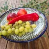 Ausstellungsstück Tortenplatte auf Fuß, Ø 29 cm, Höhe 13 cm, Unikat 1, BSN 0999^Bunzlauer Keramik Discount