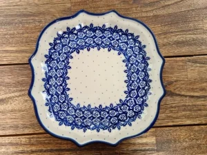 Austellungsstück statt 180 Euro - Platte, 26,5 x 26,5 cm, Unikat 10-BSN m-185^Bunzlauer Keramik New
