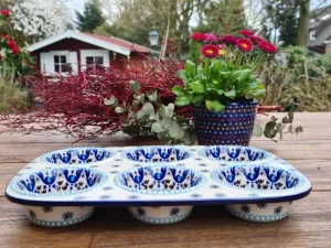 Backform, 29x20x4 cm, 6 Mulden, Marrakesch, BSN A-0600^Bunzlauer Keramik Outlet