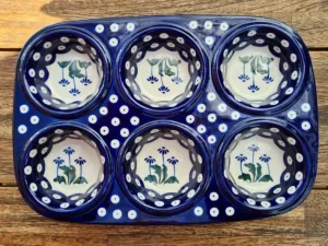 Backform, 29x20x4 cm, mit 6 Mulden, Tradition 11, BSN 6164^Bunzlauer Keramik Discount