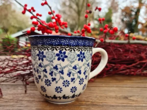 Becher, max.300 ml, Höhe 9 cm, Belle Fleur^Bunzlauer Keramik Sale