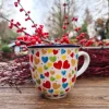 Becher, max.300 ml, Höhe 9 cm, Liebe^Bunzlauer Keramik Clearance