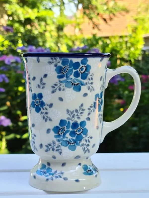 Becher mit Fuss, 250 ml, 12 cm, Frost^Bunzlauer Keramik Discount