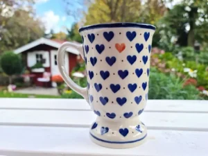 Becher mit Fuss, 250 ml, 12 cm, Schatzsuche, BSN A-1175^Bunzlauer Keramik New