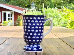 Becher mit Fuss, 250 ml, Höhe 12 cm, Tradition 4 BSN 14905^Bunzlauer Keramik Fashion