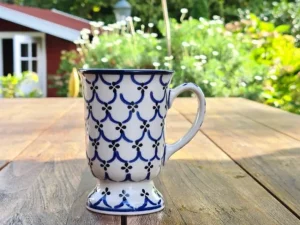 Becher mit Fuss, 250 ml, Höhe 12 cm, Tradition 25  BSN 14898^Bunzlauer Keramik Fashion
