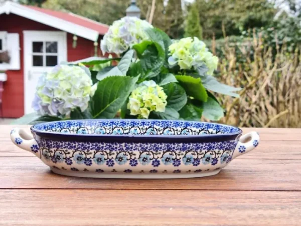 Beilagenschale, 21 x 13 cm, Royal Blue, BSN A-0807^Bunzlauer Keramik Fashion