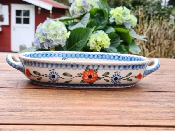 Beilagenschale, 21 x 13 cm, Tradition 53, BSN J-3711^Bunzlauer Keramik Hot