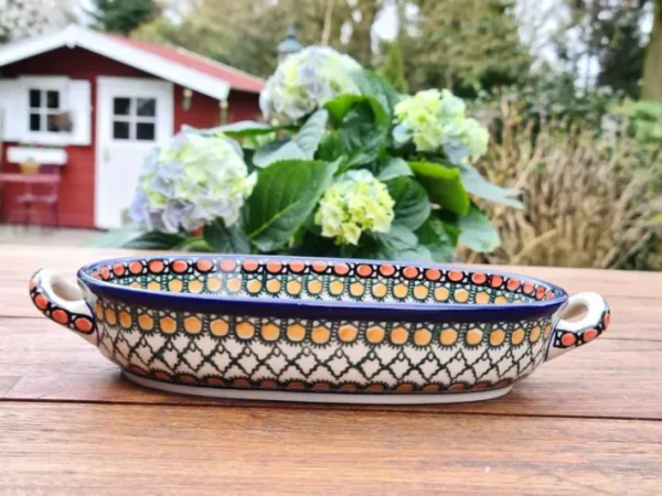 Beilagenschale, 21 x 13 cm, Unikat 1, BSN m-1678^Bunzlauer Keramik Online