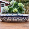 Beilagenschale, 21 x 13 cm, Winter Garden, BSN J-1932^Bunzlauer Keramik Best