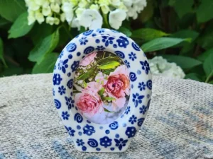 Bilderrahmen zum Hinstellen, 10 x 8 cm, Tradition 12, BSN s-609^Bunzlauer Keramik Clearance
