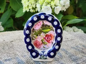 Bilderrahmen zum Hinstellen, 10 x 8 cm, Tradition 5, BSN U-117^Bunzlauer Keramik Fashion