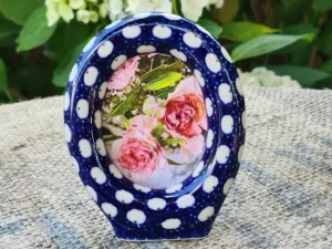 Bilderrahmen zum Hinstellen, 10 x 8 cm, Tradition 4, BSN U-118^Bunzlauer Keramik Clearance