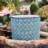 Blumentopf, 11 cm hoch, 13 cm Durchmesser, Smile^Bunzlauer Keramik Best