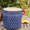 Blumentopf, 11 cm hoch, 13 cm Durchmesser, Lace^Bunzlauer Keramik Sale