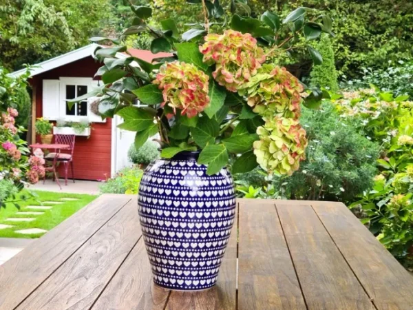 Bodenvase, 32 cm 7200 ml, Ich Dich auch, BSN s-450^Bunzlauer Keramik Discount