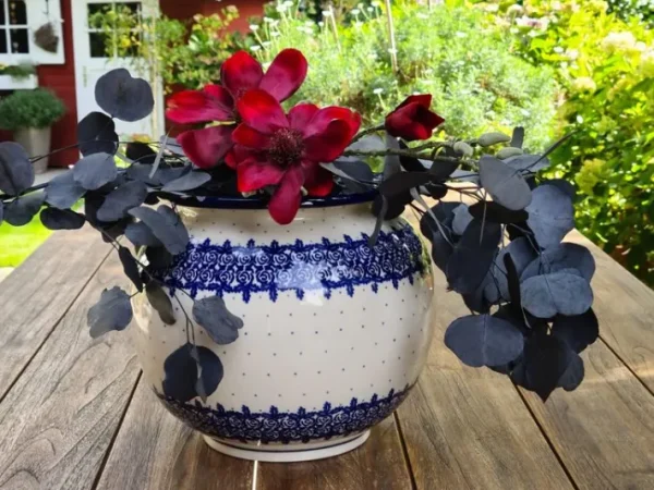 Bodenvase, Höhe 27 cm, Unikat 10 - BSN 5142^Bunzlauer Keramik Hot