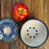 Bratapfel, Ø 12 cm, 12 cm hoch, 650 ml, Unikat 58, BSN A-1323^Bunzlauer Keramik Hot