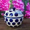 Bratapfel, Ø 12 cm, 12 cm hoch, Tradition 28 polonaise poterie - BSN 6498^Bunzlauer Keramik Online
