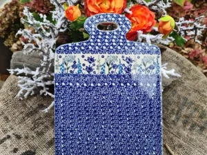 Brett, 29,5 x 18,5 cm, Floral Party^Bunzlauer Keramik Online